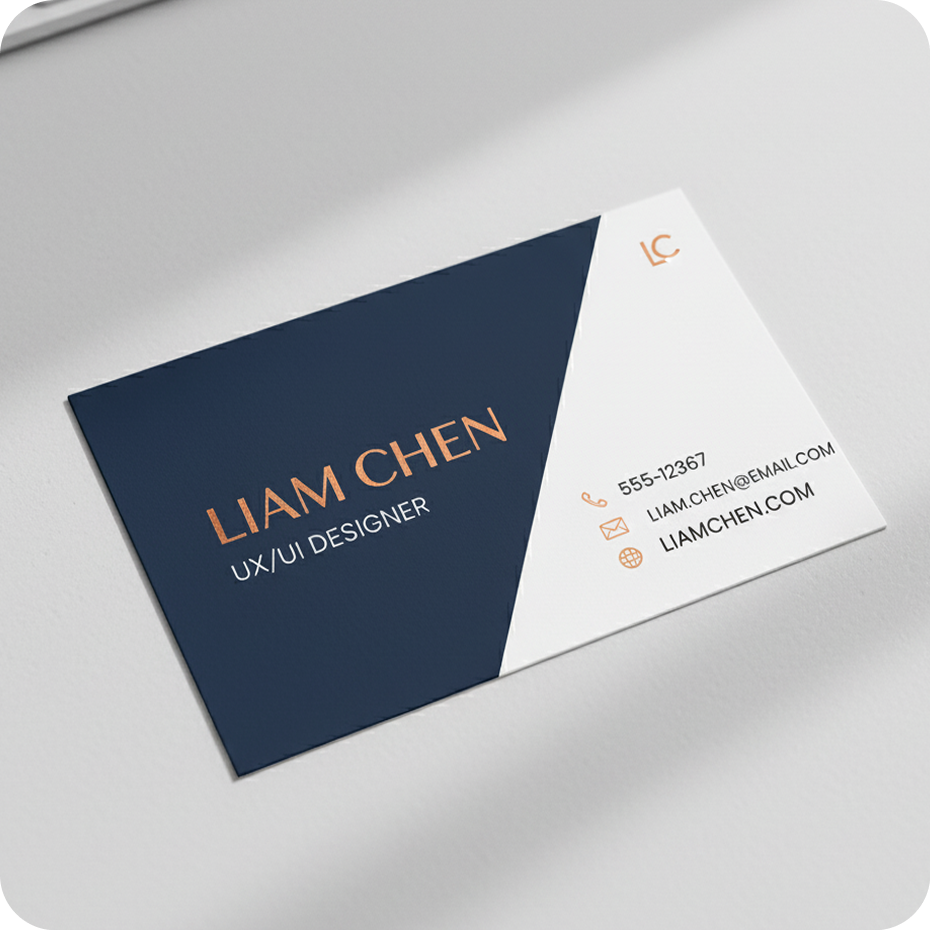 Single Visiting Card Design Verma-Stamps